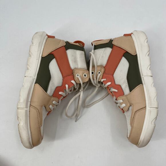 Sorel high top pink explorer shoes - Picture 5 of 9